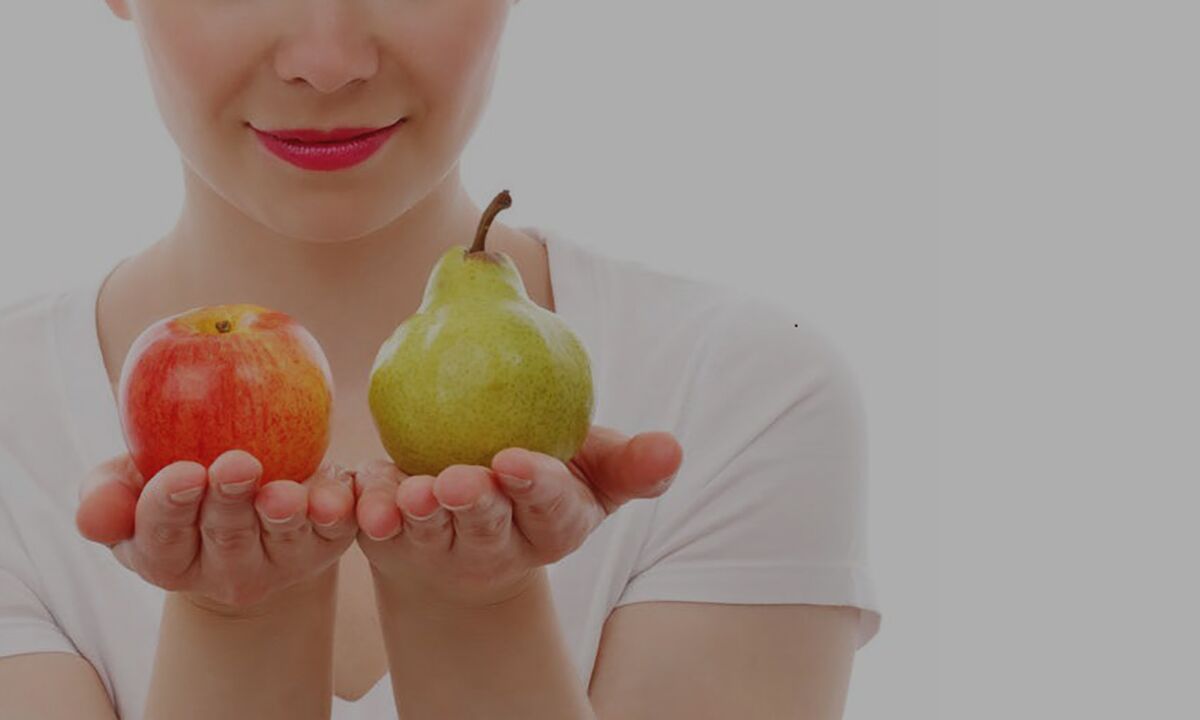 Μήλα και αχλάδια στη δίαιτα φρούτων φαγόπυρου